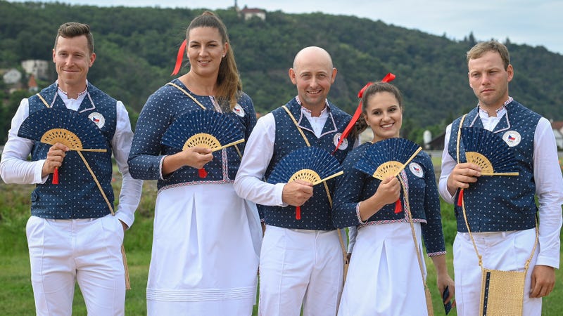 Czech Republic Olympic Uniforms