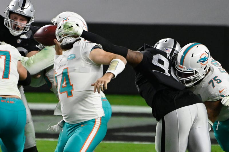 Dolphins Raiders Football