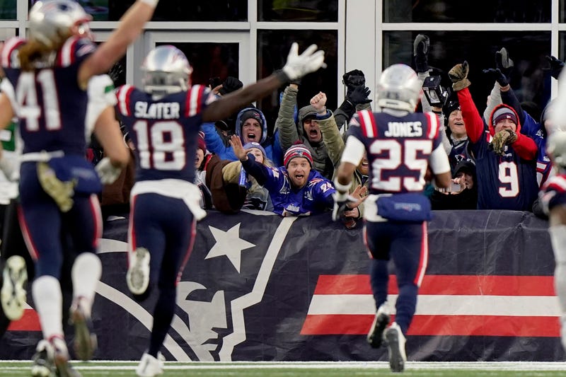 APTOPIX Jets Patriots Football