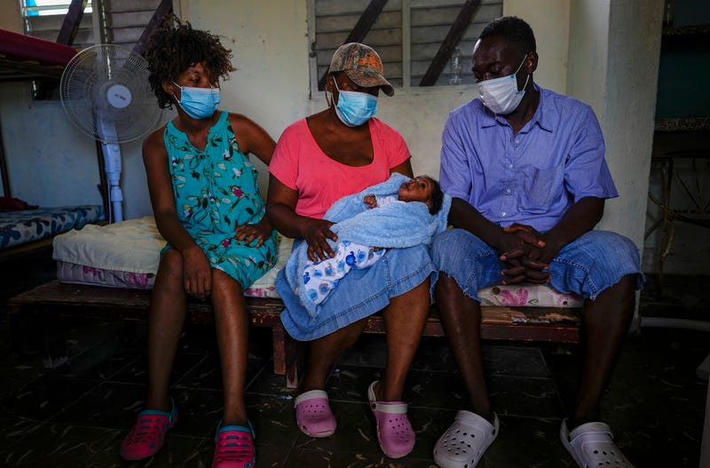 APTOPIX Cuba Haitian Migrants