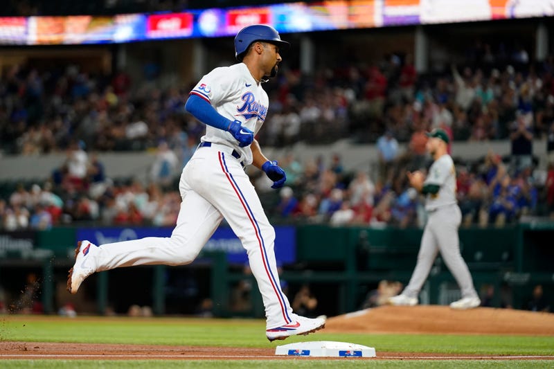 Athletics Rangers Baseball
