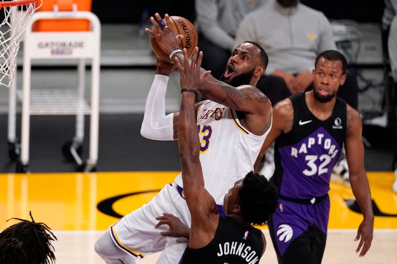 Raptors Lakers Basketball