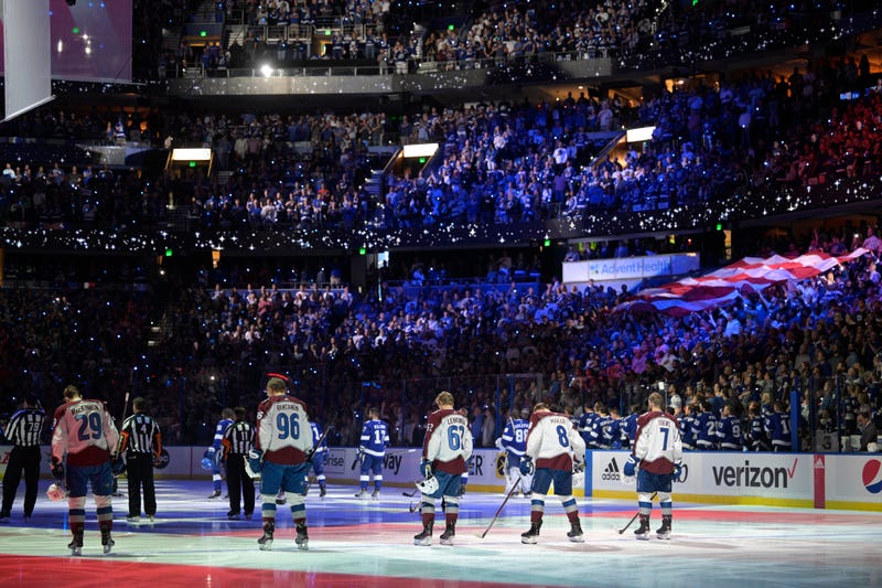 Stanley Cup Avalanche Lightning Hockey