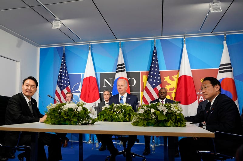 APTOPIX NATO Summit Biden