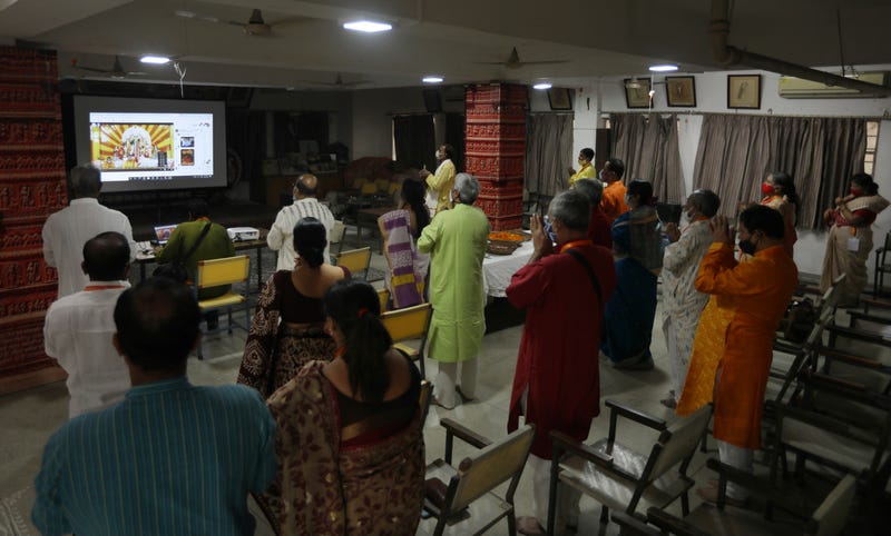 Virus Outbreak India Hindu Festival
