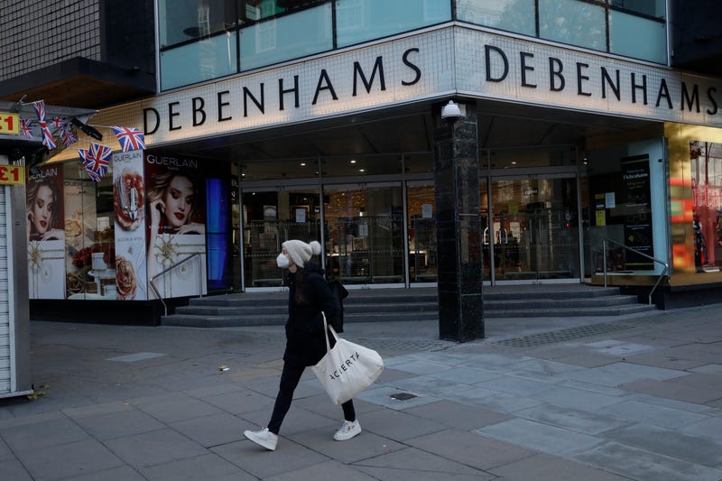 Virus Outbreak Britain Retailing Woes