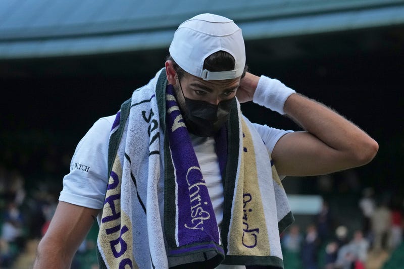 Wimbledon Virus Outbreak Tennis