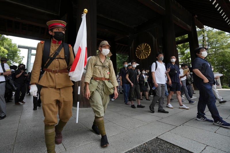 APTOPIX Japan WWII Anniversary