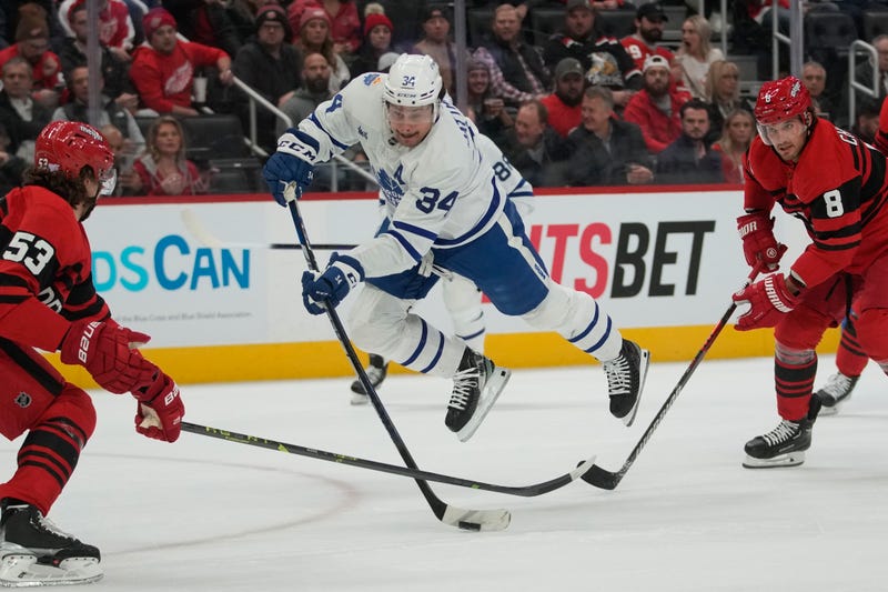 APTOPIX Maple Leafs Red Wings Hockey