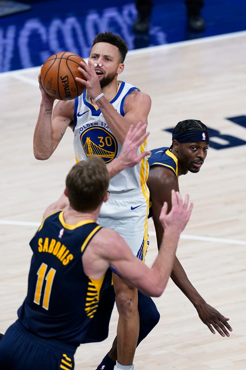 Warriors Pacers Basketball