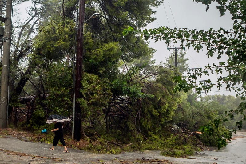 APTOPIX Greece Storm
