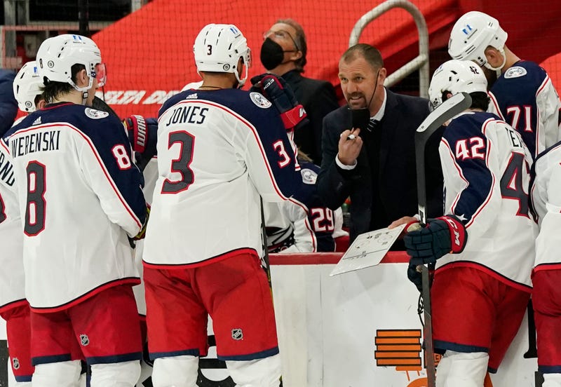 Blue Jackets Coach Hockey