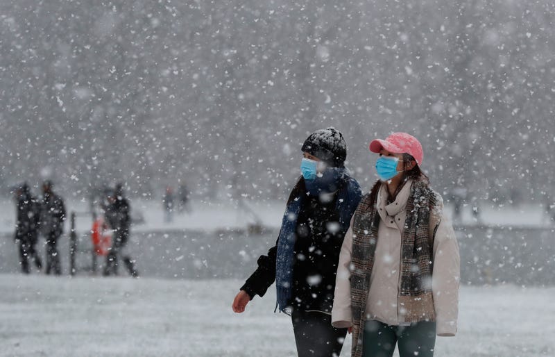 Virus Outbreak Britain Weather
