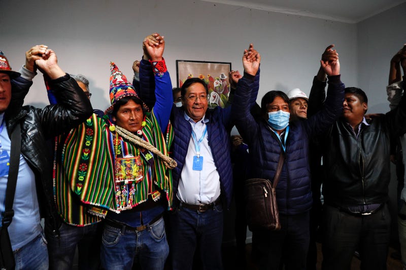 APTOPIX Bolivia Elections