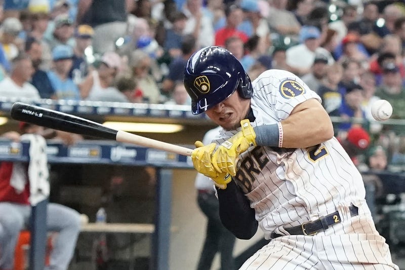 Reds Brewers Baseball