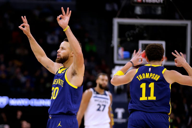 Warriors Tmberwolves Basketball