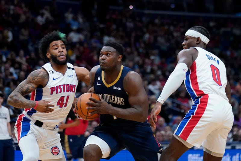 Pistons Pelicans Basketball