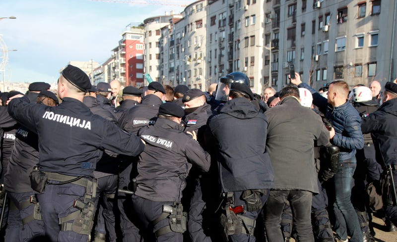 Serbia Protest