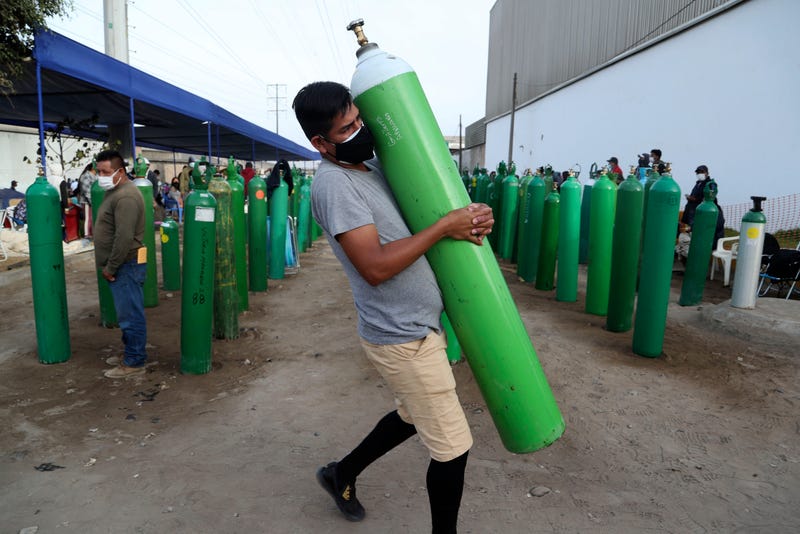 Virus Outbreak Oxygen Shortage