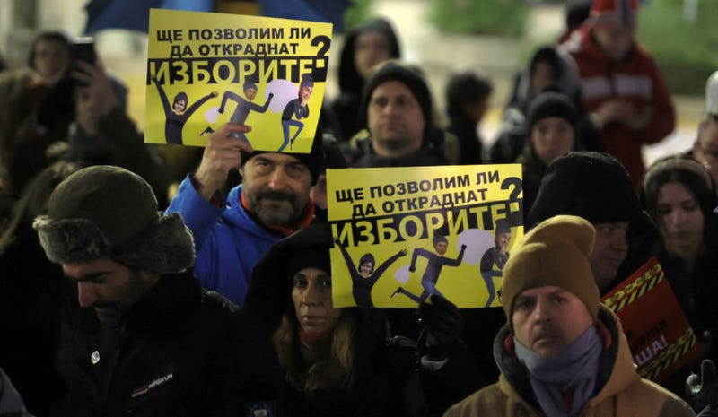 Bulgaria Elections Protest