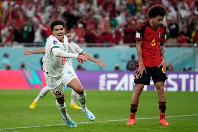 APTOPIX WCup Belgium Morocco Soccer