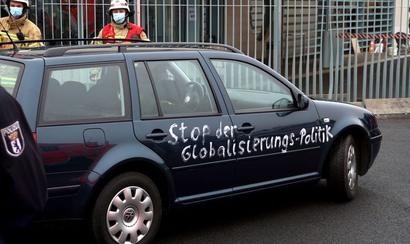Germany Chancellery Chrash