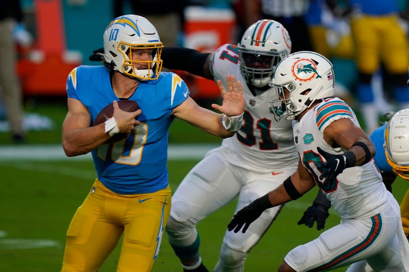 Chargers Dolphins Football