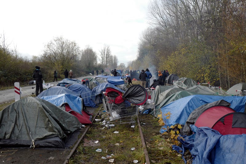 Migration Camped in Calais