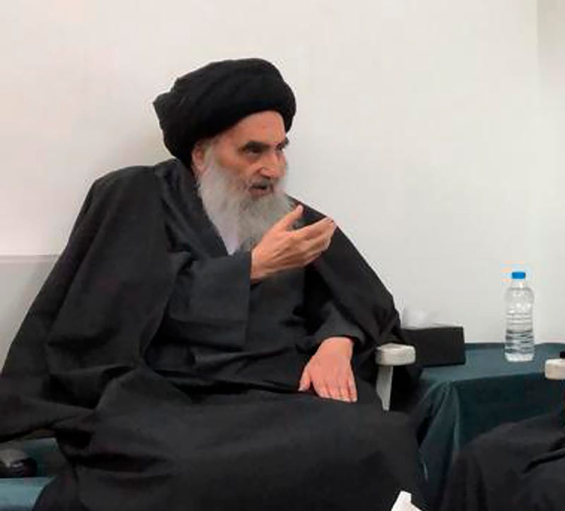 Iraq Pope Sistani