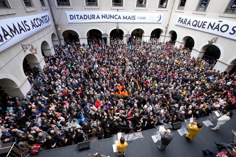 APTOPIX Brazil Manifestos