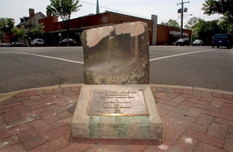 Slave Auction Block-Virginia