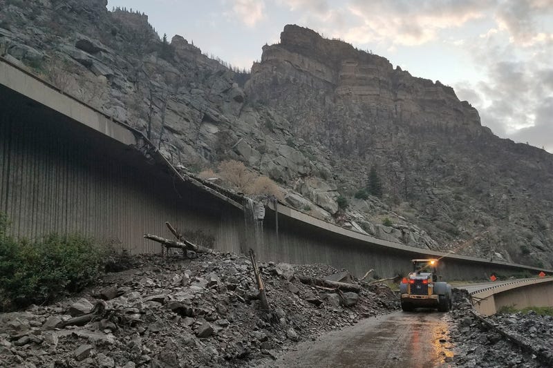 Trapped in Tunnel Mudslides Colorado