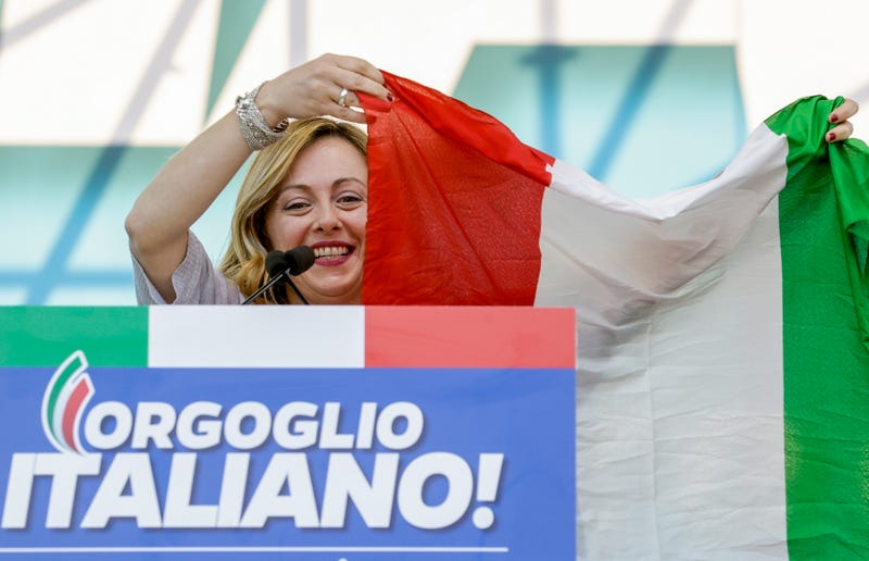 Italy Meloni Manifesto