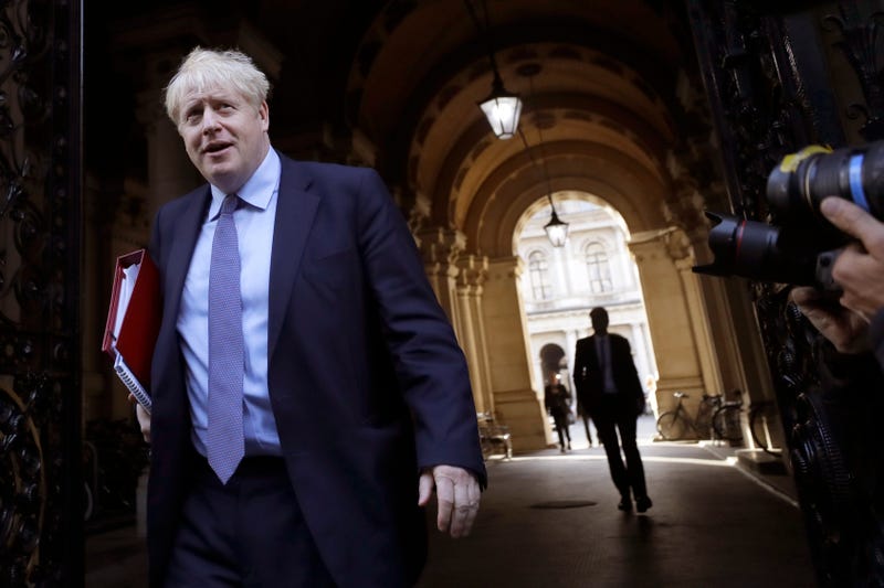 Virus Outbreak Britain Politics