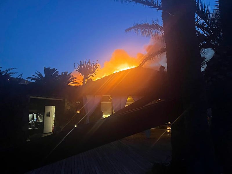 Italy Pantelleria Fire