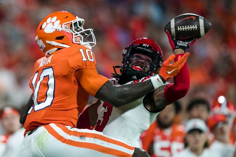 APTOPIX NC State Clemson Football