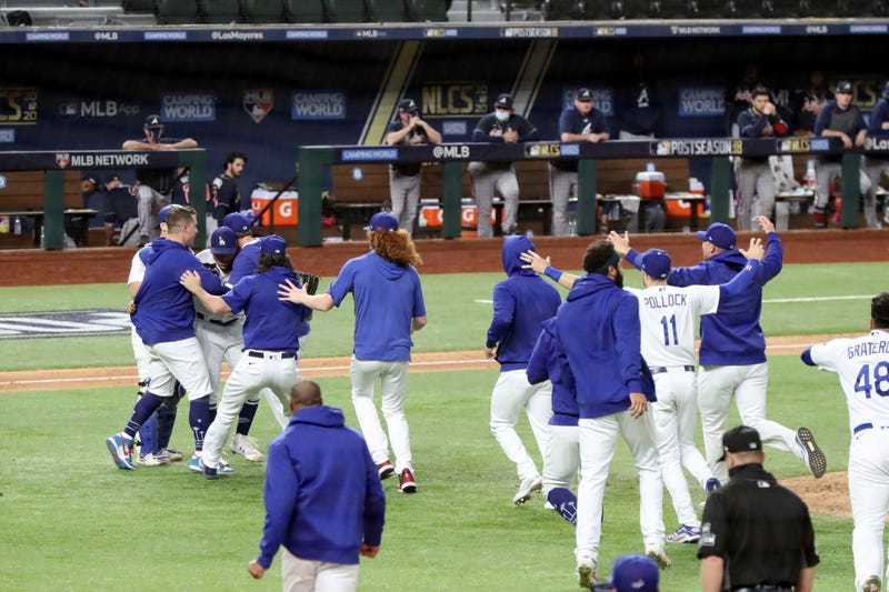 NLCS Braves Dodgers Baseball