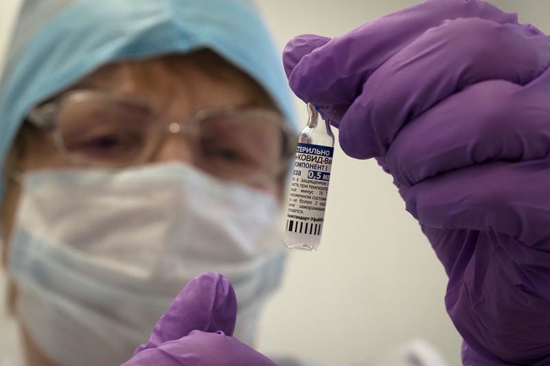 Virus Outbreak Russia Village Vaccinations