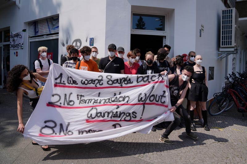 Germany Startup Protest