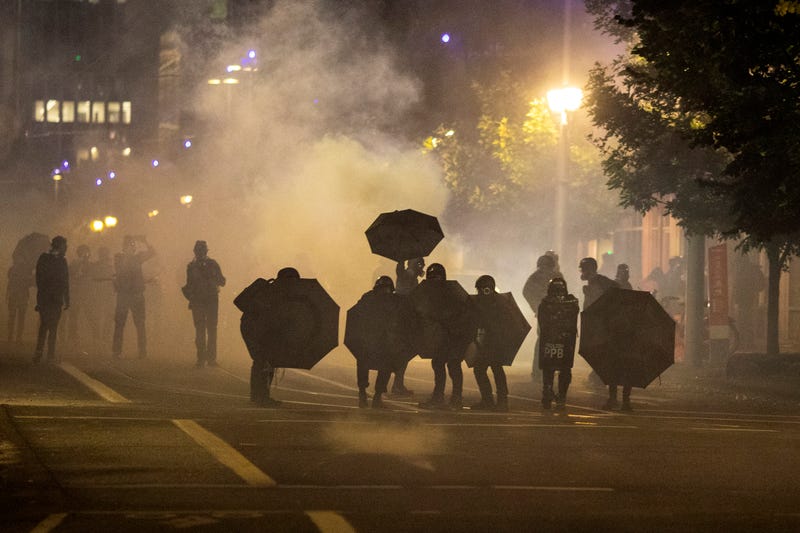 APTOPIX Portland Protest