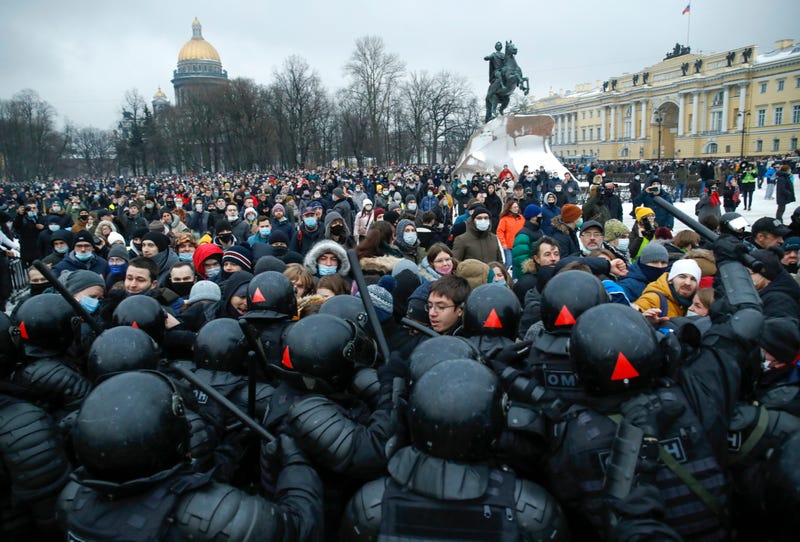 APTOPIX Russia Navalny Protests