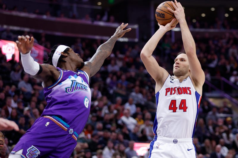 Pistons Jazz Basketball