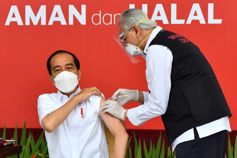 APTOPIX Virus Outbreak Indonesia