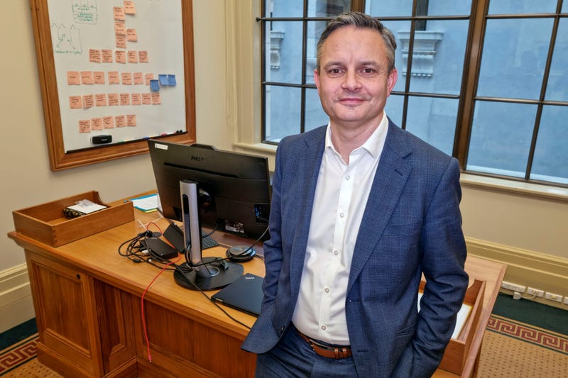 New Zealand AP Interview James Shaw