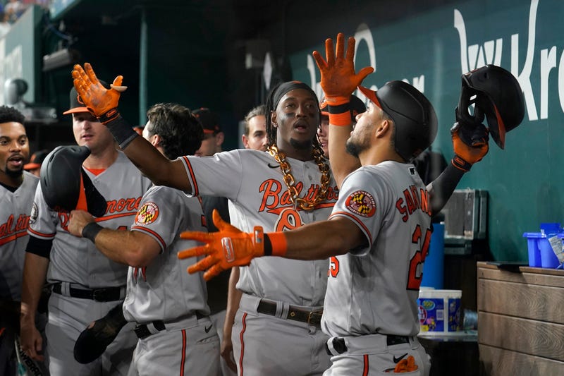 APTOPIX Orioles Rangers Baseball