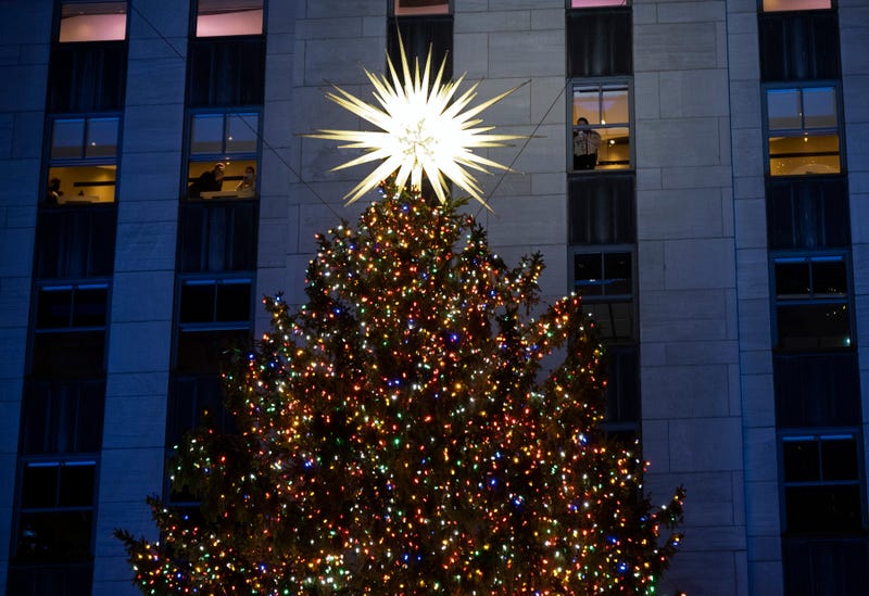 APTOPIX Rockefeller Tree Lighting