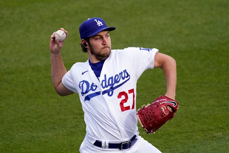 Dodgers Bauer Suspended Baseball