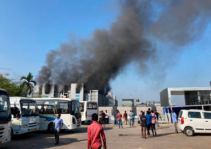 India Serum Institute Fire
