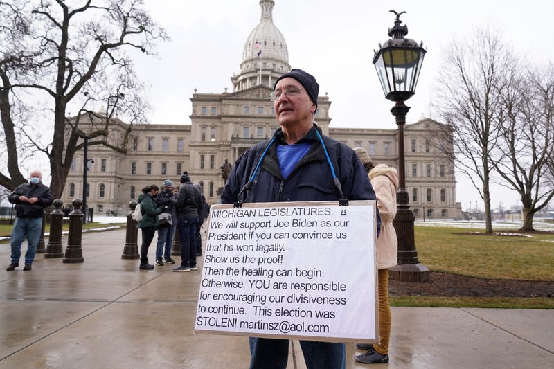 Capitol Breach Demonstrations Michigan