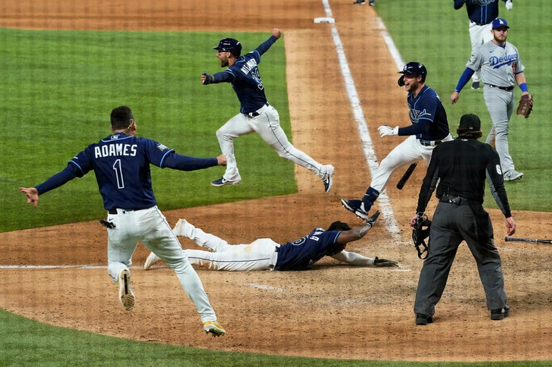 APTOPIX World Series Dodgers Rays Baseball
